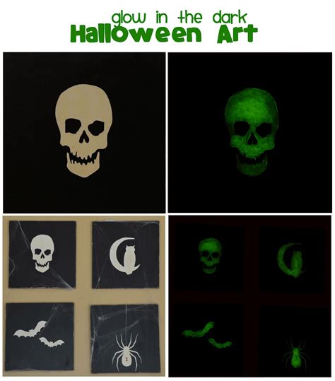 g*rated: Glow in the Dark Halloween Art with Mod Podge