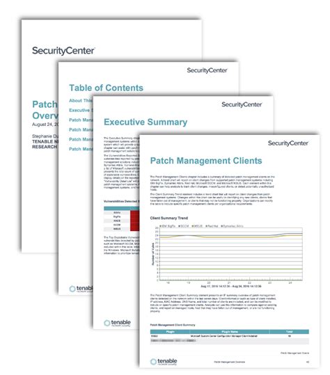 Patch Management Overview Report - SC Report Template | Tenable®