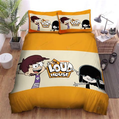 The Loud House Lucy Loud And Luna Loud Bed Sheets Spread Duvet Cover ...