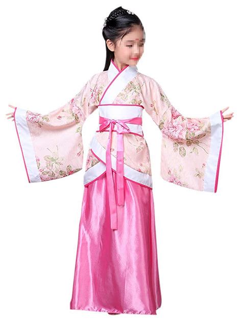 Buy Girls' Ancient Chinese Traditional Hanfu Dress Fancy Dress ...