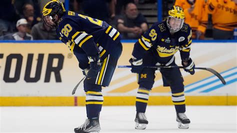 Michigan hockey's national title bid iced by Quinnipiac at Frozen Four