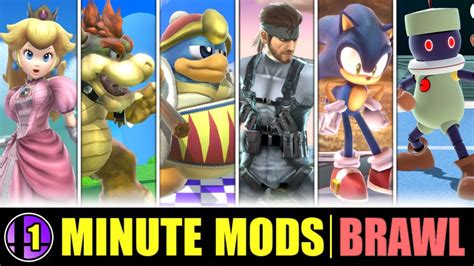 Brawl Mods in SMASH ULTIMATE! (Part 3) - YouTube