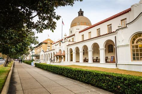 Quapaw Bathhouse - Hot Springs National Park - Arkansas Editorial Photography - Image of ...