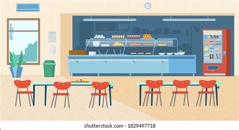 School Cafeteria Cartoon Royalty-Free Images, Stock Photos & Pictures ...