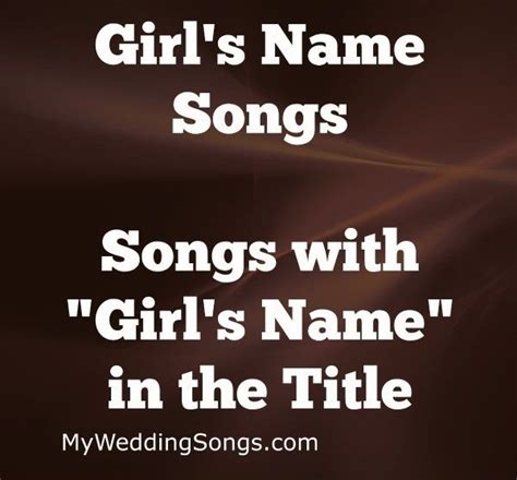 Top 10 Girls Names, Good Girl Names, Wedding Song List, Name Songs, Music Quotes, Baby Names ...