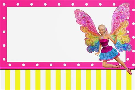 Barbie Fairytopia: Free Printable Invitations. . - Oh My Fiesta! in english