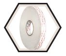 3M Double-Sided Tape - Foam - White / 4930 *VHB