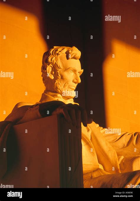 Lincoln Memorial Statue Stock Photo - Alamy