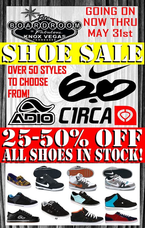 The Board Room: SUMMER SHOE SALE 25-50% OFF