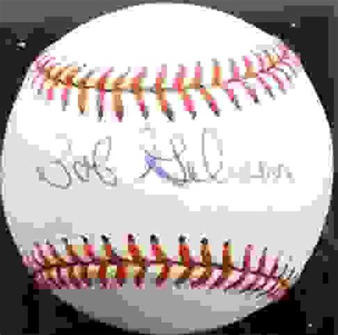 Bob Gibson Autograph Baseball Auction