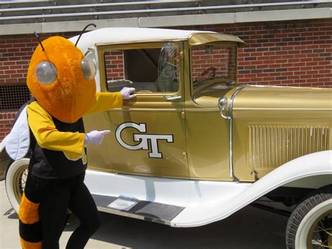 Buzz With Ramblin Wreck - Georgia Institute Of Technology Mascot ...