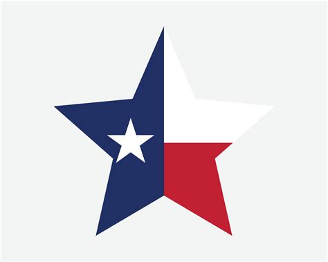 Texas USA Star Flag 26423192 Vector Art at Vecteezy