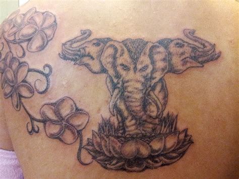 Lao Elephant Tattoo