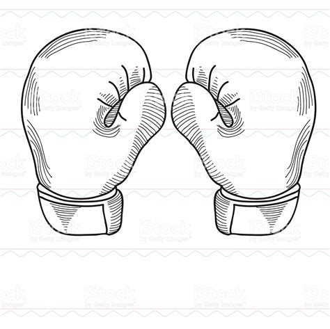 How To Draw A Boxing Glove