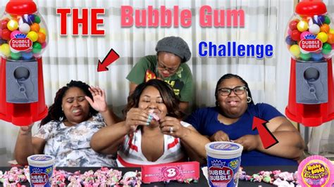 THE BUBBLE GUM CHALLENGE! - YouTube