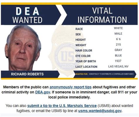 DEA Most Wanted : Richard Roberts