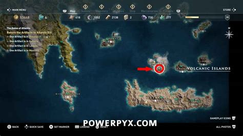 Assassin's Creed Odyssey Where to Find Atlantis Location