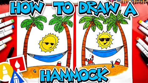 How To Draw A Beach For Kids