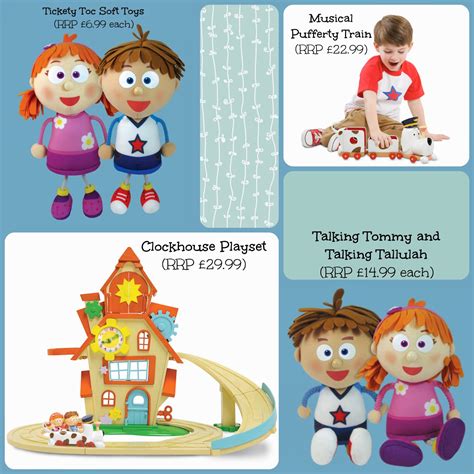 Wonderful new Tickety Toc toy range launching 27 July!