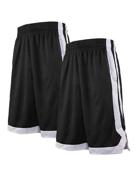 TopTie 2-Tone Basketball Shorts For Men with Pockets, Pocket Training ...