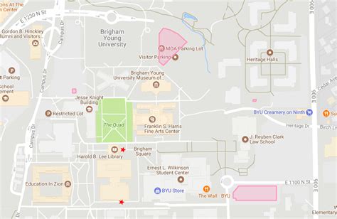 Byu Parking Map | Gadgets 2018