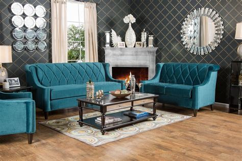 Limerick SM2882 Sofa in Dark Teal Fabric w/Options