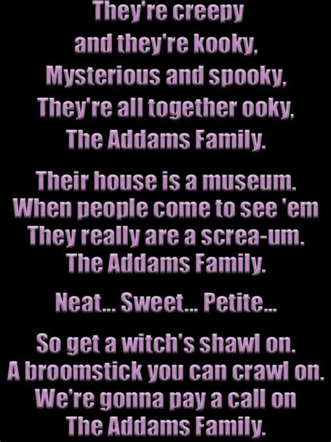 One of my favourite songs | Addams family, Addams family song, Addams family theme song