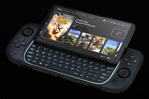 AYA Neo Slide handheld gaming PC has a slide-out keyboard and Ryzen 7 6800U