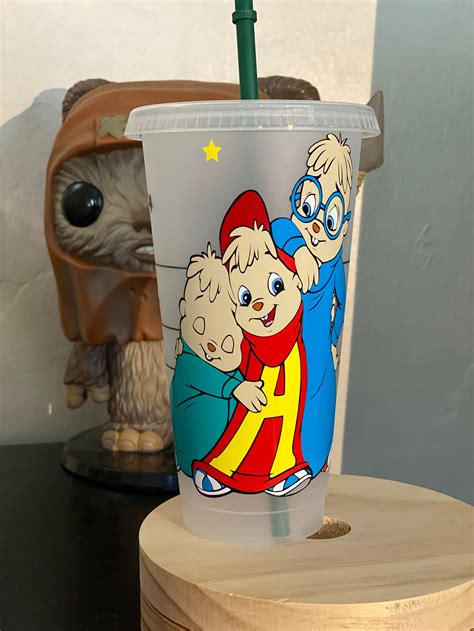 Alvin and the Chipmunks Starbucks Cup - Etsy