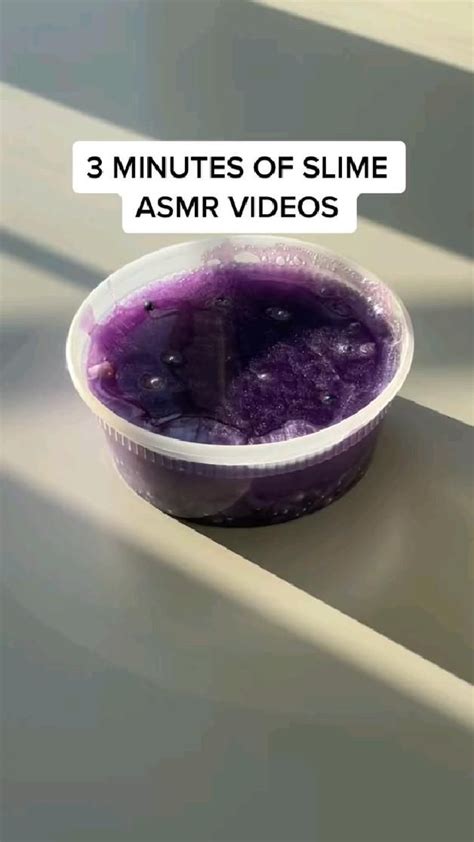 making slime asmr | Slime asmr, Slime, Asmr video