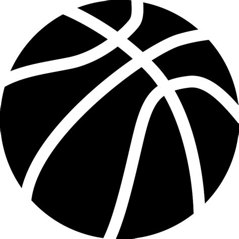 Ball Of Basketball Vector SVG Icon - SVG Repo