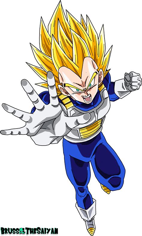 Super Saiyan 2 Vegeta by BrusselTheSaiyan on DeviantArt