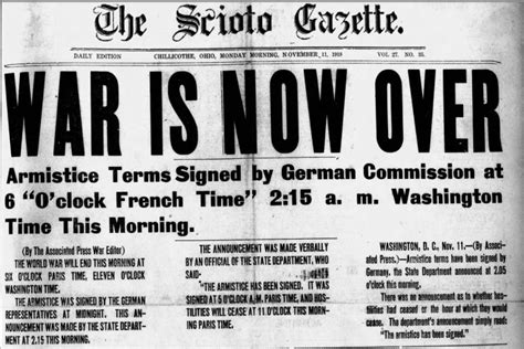 THIS DAY IN HISTORY – Armistice Day: World War I ends – 1918 – The ...