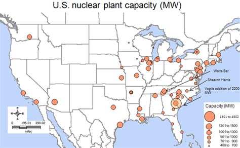 Nuclear Power Plants In Georgia Map - Detailed Map