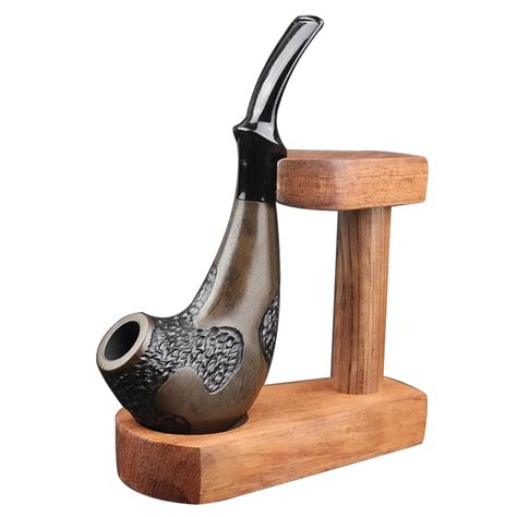 Aliexpress.com : Buy Men Ebony Wood Pipes for Smoking Weed Handmade Sculpture Pipe Smoke Tobacco ...