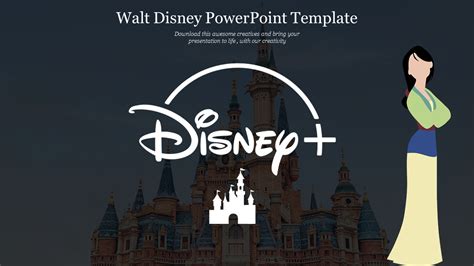 Editable Walt Disney PowerPoint Template Presentation