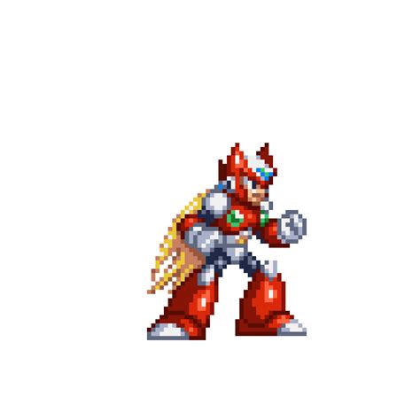 Zero (MegaMan X) - Jump Animation in PSX Style by kensuyjin33 on DeviantArt