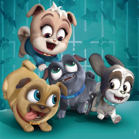 AToupeira » Novos episódios de “Puppy Dog Pals” apresentam personagem cachorrinha cadeirante