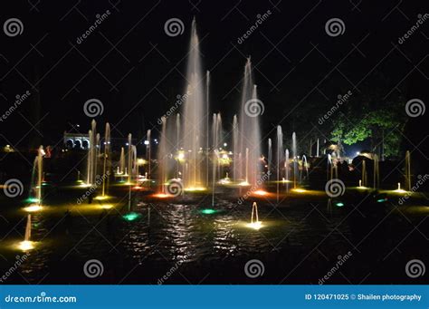 Brindavan Gardens, Krishnarajasagara Dam, Mysore, Karnataka Stock Image ...