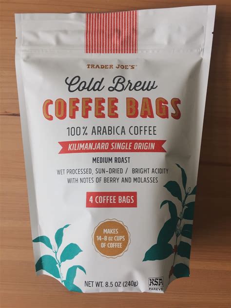 Trader Joe's Cold Brew Coffee Bags