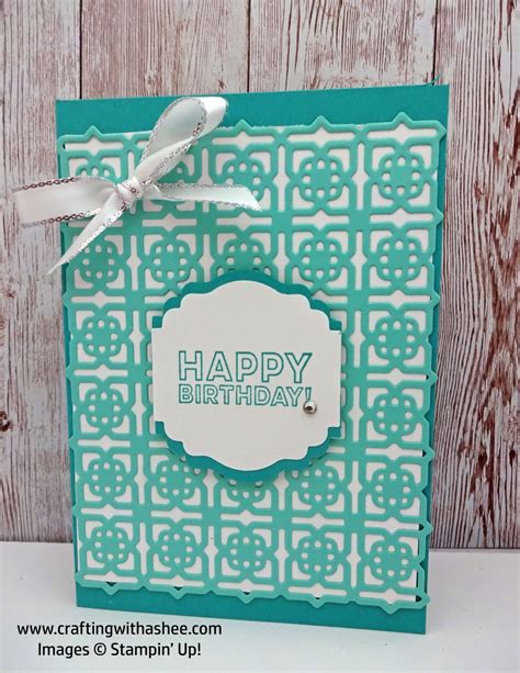 Many Medallions Die-Cut Card - Stampin' Up! – Crafting with Ashee