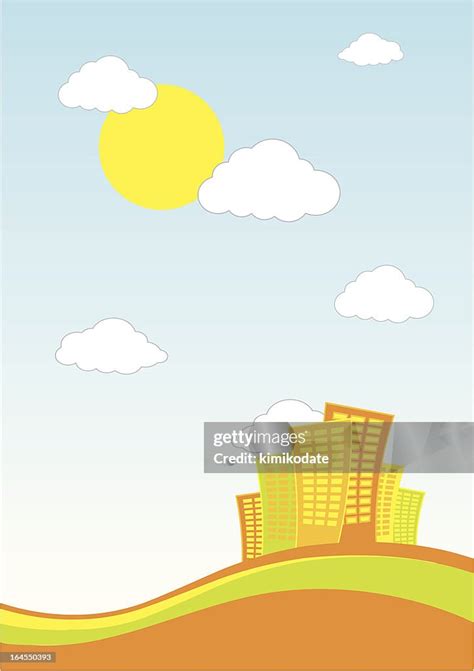 Cartoon Cityscape Background High-Res Vector Graphic - Getty Images