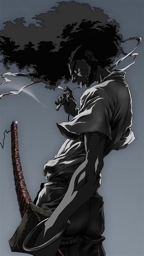 Anime Afro Samurai () HD phone wallpaper | Pxfuel