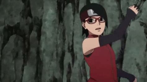 Kunai Sarada GIF - Kunai Sarada Naruto - Discover & Share GIFs