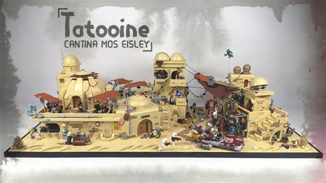 Tatooine - Cantina Mos Eisley | Lego star wars sets, Lego star wars ...