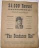 Kid Curry Wanted Poster, Western, Outlaw, Old West, Wild Bunch, Harvey ...