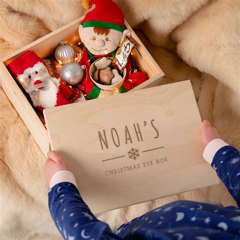 Personalised Children's Christmas Eve Box By Dust and Things