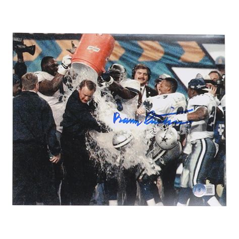 Barry Switzer Signed Cowboys 8x10 Photo (Beckett) | Pristine Auction