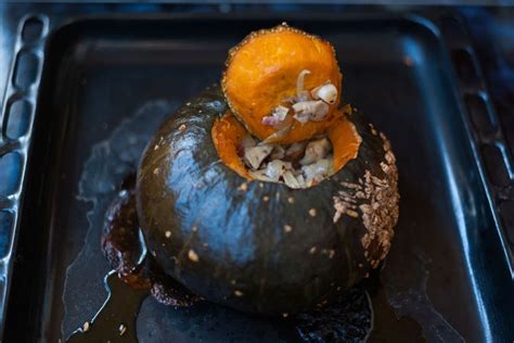 Whole baked pumpkin - Recipes - delicious.com.au