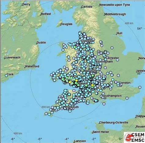 The exact location the Wales earthquake struck and why it happened - Bristol Live